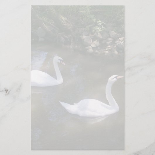 不思議な白人文房具 便箋 (正面)