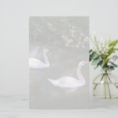 不思議な白人文房具 便箋 (スタンド正面)