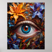 不思議な目が、その神秘的な魅力に魅了された。 ポスター (正面)