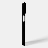 不思議な紫と緑のハートのブードゥーベア Case-Mate iPhoneケース (裏面 / 右)