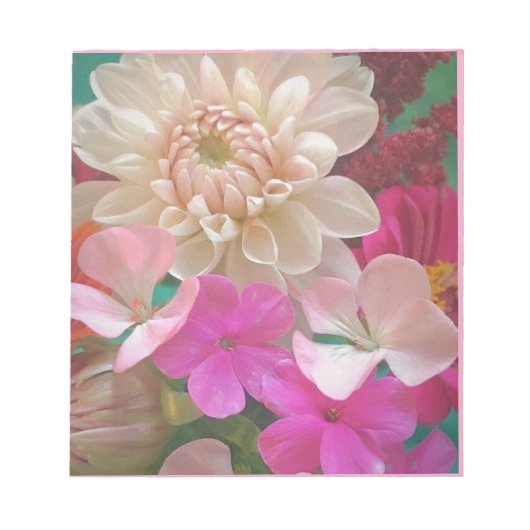 不思議な花 ノートパッド (正面)