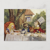 不思議な茶会のポストカード ポストカード (正面)