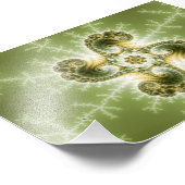 不思議な触手 – Fractal Art フォトプリント (角)