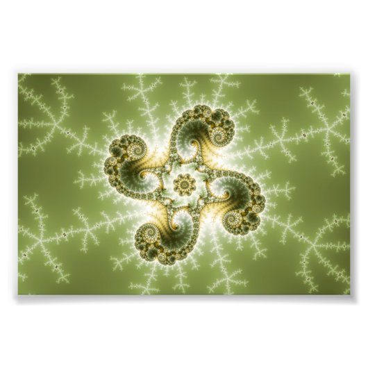 不思議な触手 – Fractal Art フォトプリント (正面)