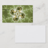 不思議な触手 – Fractal Art 名刺 (正面/裏面)