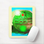 不思議な金庫室の入り口 マウスパッド (マウス)