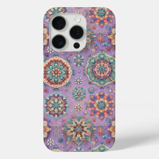 不思議な雪の結晶 IV Case-Mate iPhoneケース (裏面)