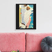 不思議な風景の中の猫 キャンバスプリント (インサイチュ (リビング))