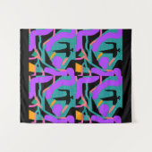 不思議な鳥 タペストリー (正面(横))