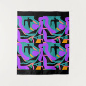 不思議な鳥 タペストリー (正面)