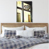 不思議な鳩 キャンバスプリント (インサイチュ (寝室))