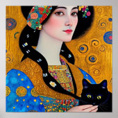 不思議な黒猫 ポスター (正面)