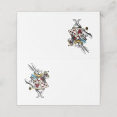 不思議の国うさぎのアリス プレイスカード (外部開封)