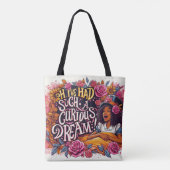 不思議の国でとっても不思議な夢のアリスを見た トートバッグ (裏面)