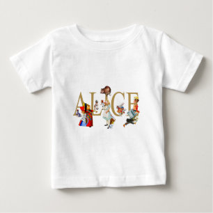 不思議の国と友人のアリス ベビーTシャツ