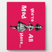 不思議の国にアリスが手足を伸ばし フォトプラーク (正面)