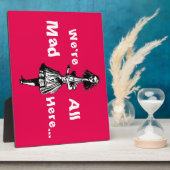 不思議の国にアリスが手足を伸ばし フォトプラーク (側面)