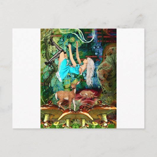 不思議の国に堕ちて ポストカード (正面)