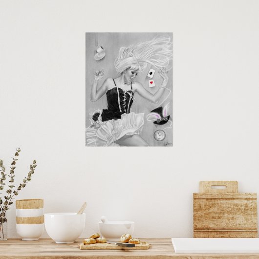 不思議の国に舞うアリス ポスター (キッチン)