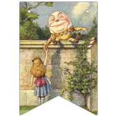 不思議の国のおもしろいのパーティーの旗のアリス バンティングフラッグ (第1の旗)