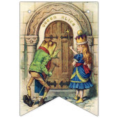 不思議の国のおもしろいのパーティーの旗のアリス バンティングフラッグ (第3の旗)