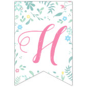 不思議の国のお茶会の誕生日の旗のアリス バンティングフラッグ (第2の旗)