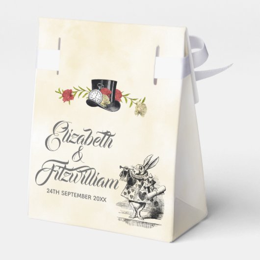 不思議の国のお願い箱のアリス フェイバーボックス (裏面サイド)