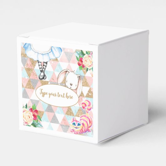 不思議の国のお願い箱のアリス フェイバーボックス (正面サイド)