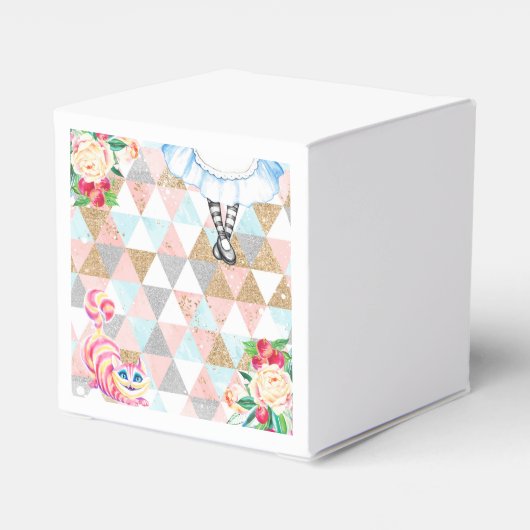 不思議の国のお願い箱のアリス フェイバーボックス (裏面サイド)