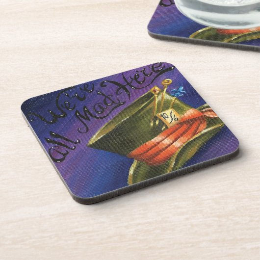 不思議の国のすべての不機嫌のコースターアリスはここにありました コースター (左側)