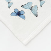 不思議の国のより好奇心が強いフリースブランケットのアリス フリースブランケット (角)