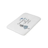 不思議の国のより好奇心が強い蝶Bathの敷物のアリス バスマット (アングル)