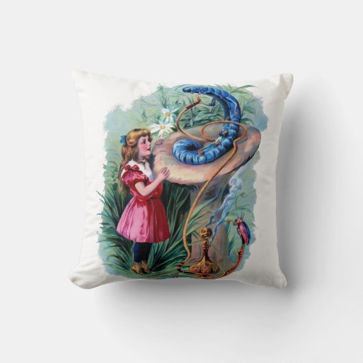 不思議の国のアメリカ人のMoJoの枕のアリス クッション (正面)