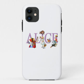 不思議の国のアリスおよび友人 iPhone 11 ケース