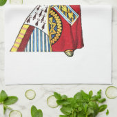 不思議の国のアリスからのハートの女王 キッチンタオル (折り畳み)