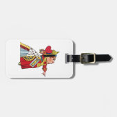 不思議の国のアリスからのハートの女王 ラゲッジタグ (正面横)