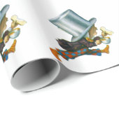 不思議の国のアリスからの帽子屋 ラッピングペーパー (ロールコーナー)