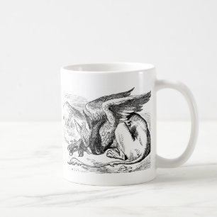 不思議の国のアリスからのGryphon コーヒーマグカップ