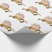 不思議の国のアリスからのHumpty Dumpty ラッピングペーパー (角)