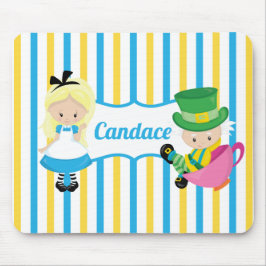 不思議の国のアリスかわいいカスタム子たち マウスパッド