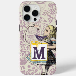 不思議の国のアリスかわいいフラミンゴ iPhone 15 PRO MAXケース