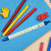 不思議の国のアリスかわいい子どもブックブルーイエロー 黒ボールペン