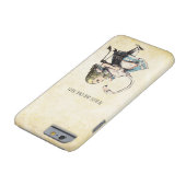 不思議の国のアリスがフラミンゴを抱いて Case-Mate iPhoneケース (底)