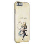 不思議の国のアリスがフラミンゴを抱いて Case-Mate iPhoneケース (裏面/右)