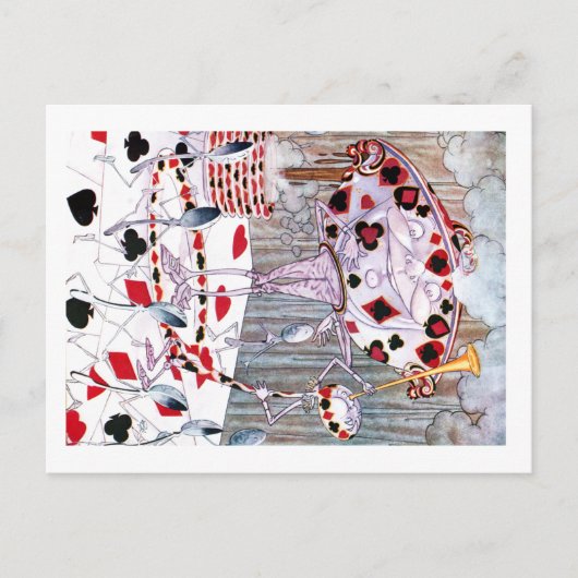 不思議の国のアリスが作ったスープ ポストカード (正面)