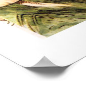 不思議の国のアリスが毛虫のヴィンテージに出くわす ポスター (角)