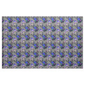 不思議の国のアリスといもむしとバラ ファブリック (ファットクウォーター)