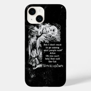 不思議の国のアリスとアリスを一緒にチェシャ猫 Case-Mate iPhone 14ケース