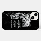 不思議の国のアリスとアリスを一緒にチェシャ猫 Case-Mate iPhoneケース (裏面 (横))