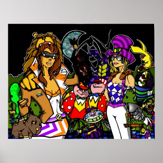 不思議の国のアリスとオズの魔法使い ポスター (正面)